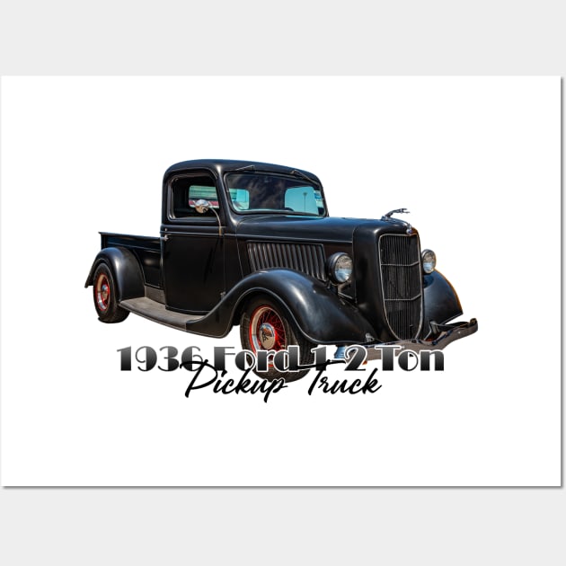 1936 Ford 1/2 Ton Pickup Truck Wall Art by Gestalt Imagery